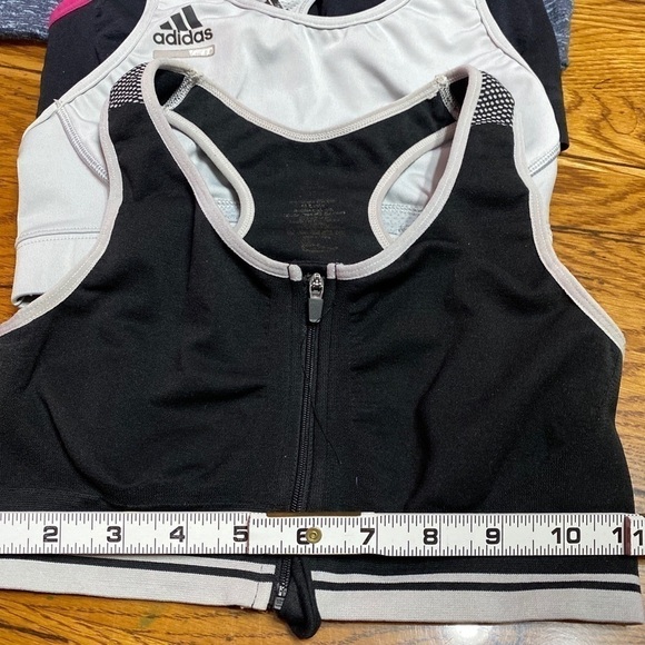 ADIDAS Medium Tank, Small Bra, 2  Bras Racerback-2 - Picture 7 of 9